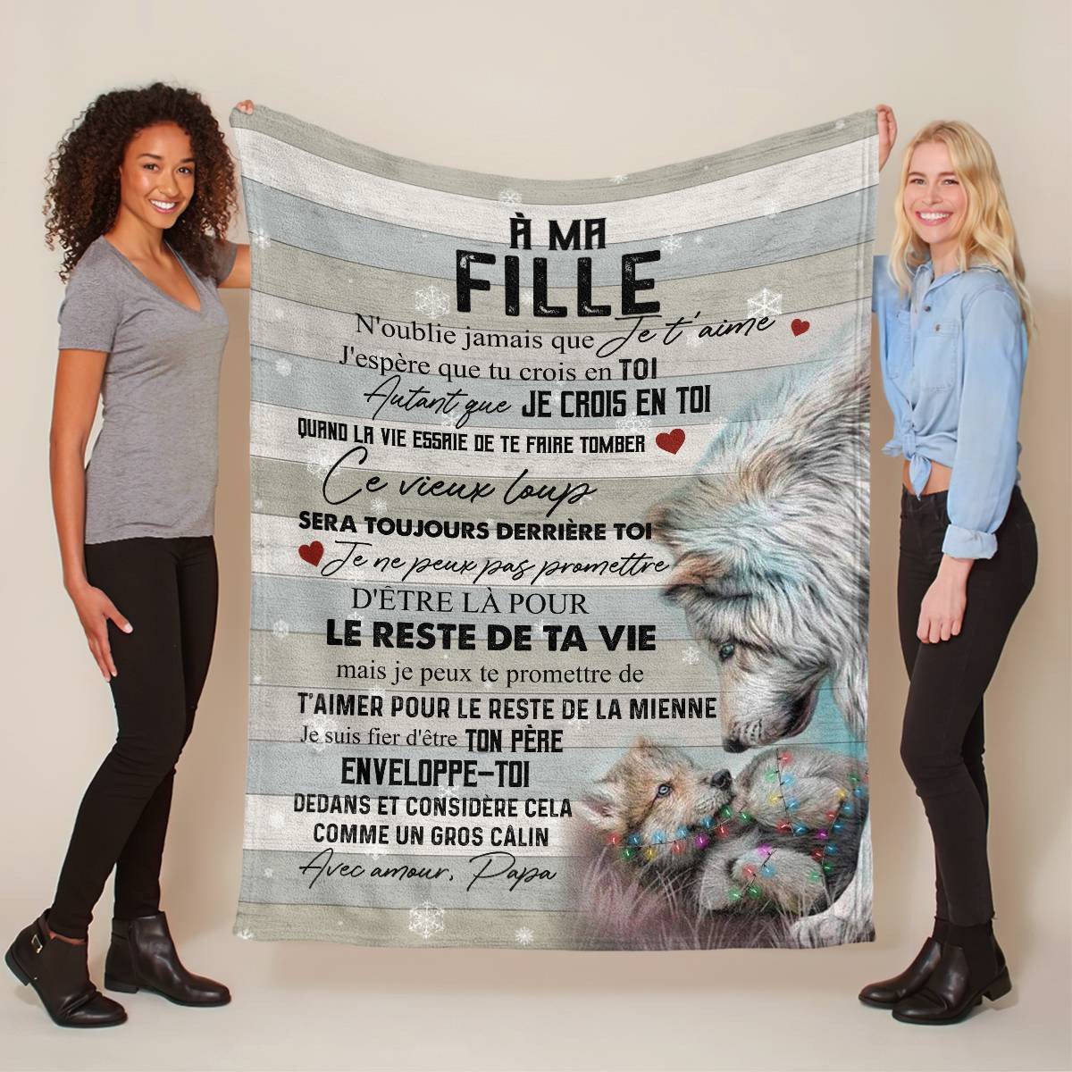 Cadeau Spécial Pour Ta Fille Couverture - De Papa
