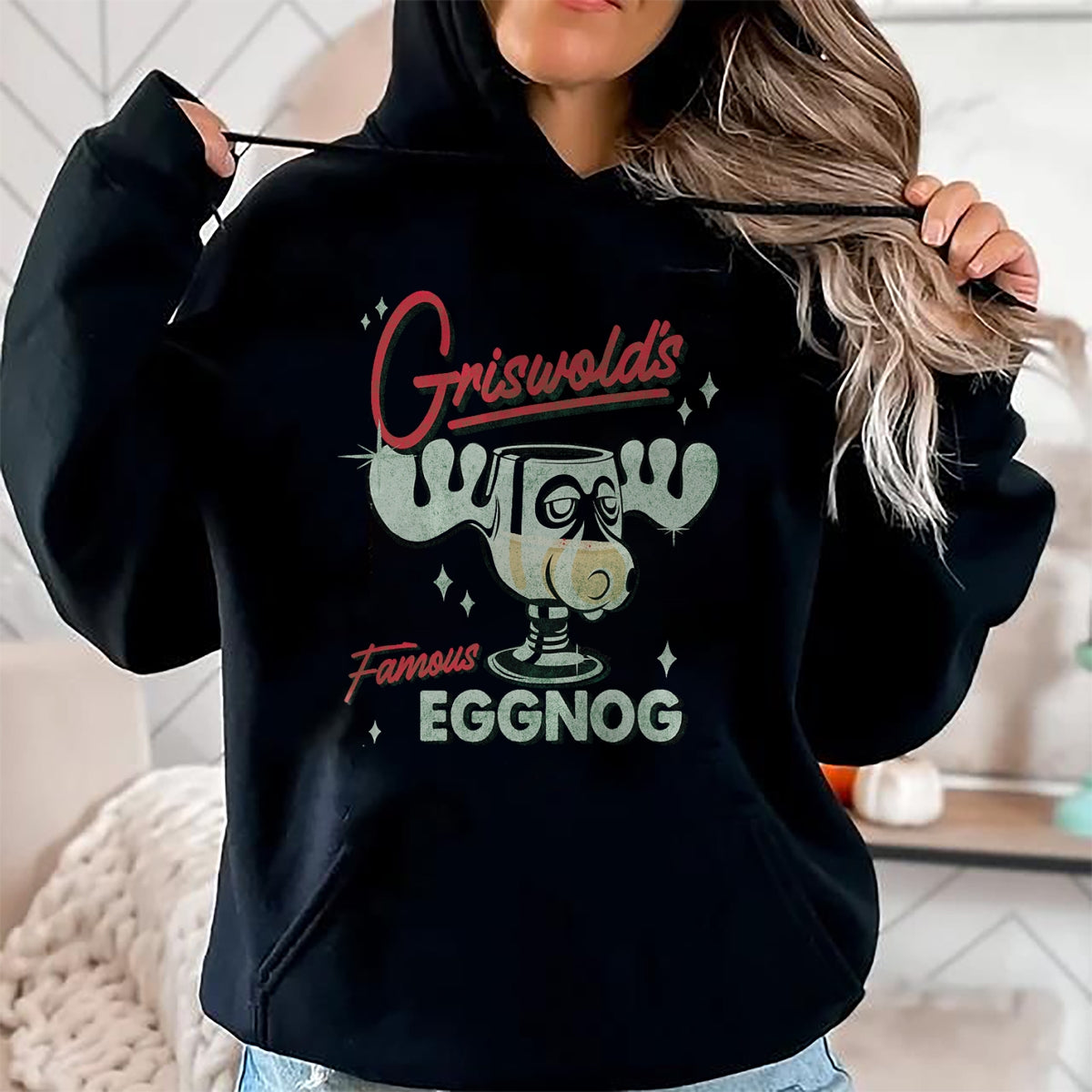 Christmas Shirts for Family, Funny christmas shirts, Christmas Unisex T-Shirt/Hoodie/Sweatshirt HLT00 - National Lampoon's Christmas Vacation Griswold's Eggnog T-Shirt