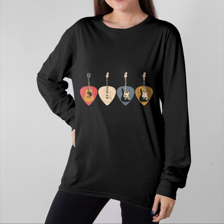 Guitar Lover Shirt, Funny Guitar UnisexT-Shirt/Hoodie/Sweatshirt HLT00 - Funny Guitar Design for Men Women Guitarist Guitar Player T-Shirt