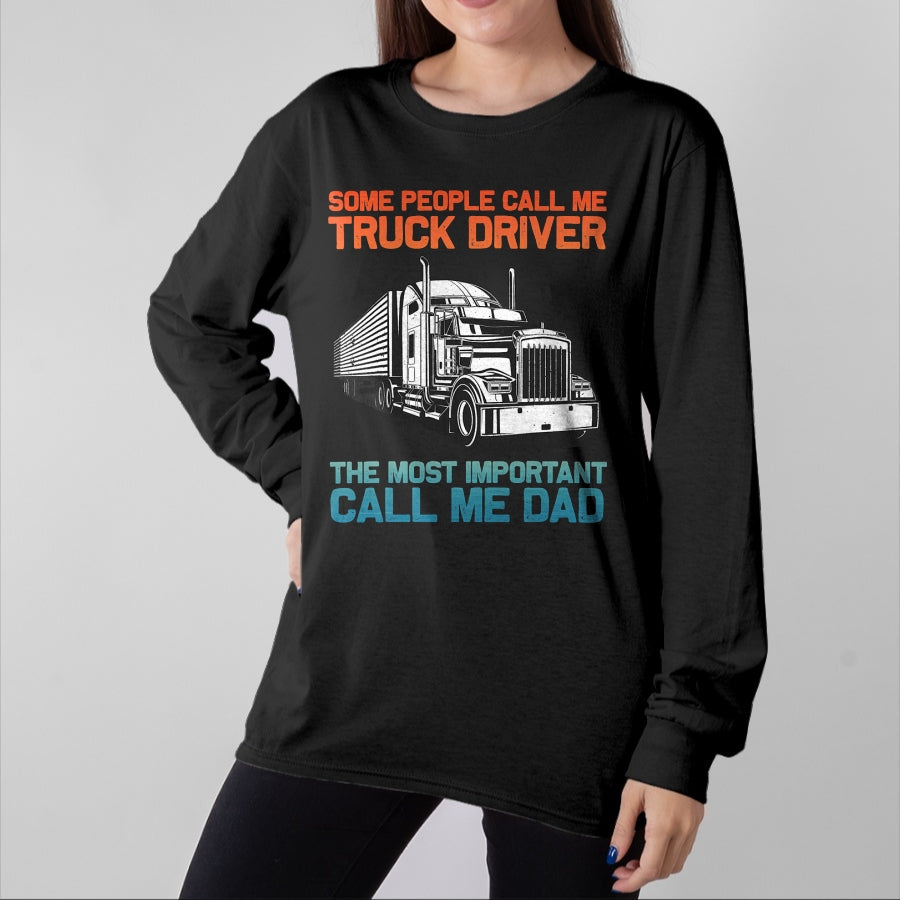 Best Truck Driver Life Shirt, Funny Trucker UnisexT-Shirt/Hoodie/Sweatshirt HLT00 - Truck Driver Art for Men Dad Father Trucking CDL Trucker T-Shirt
