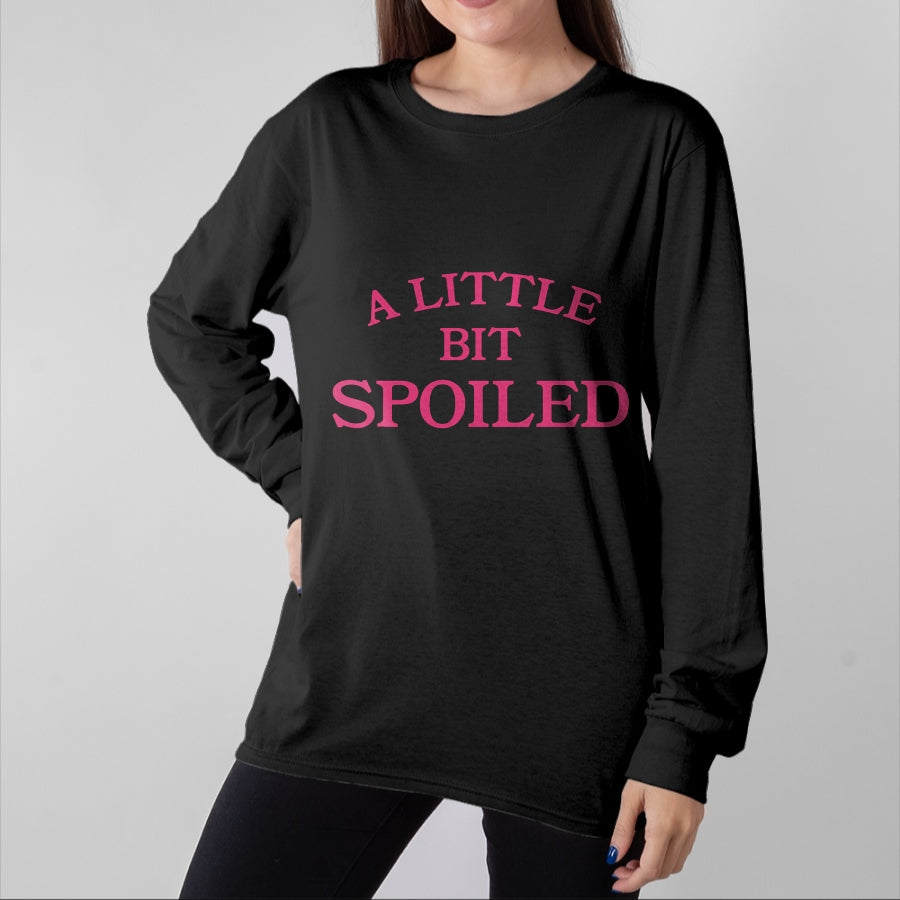 Best Wife Shirt, Wife and Husband Unisex T-Shirt/Hoodie/Sweatshirt HLT00 - A little bit spoiled T-Shirt