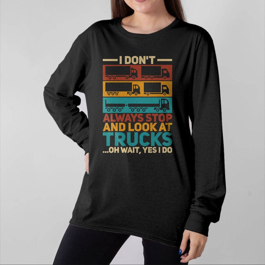 Best Truck Driver Life Shirt, Funny Trucker UnisexT-Shirt/Hoodie/Sweatshirt HLT00 - Semi Trucks Outfit Vintage Trailer Truck Funny Truck Driver T-Shirt