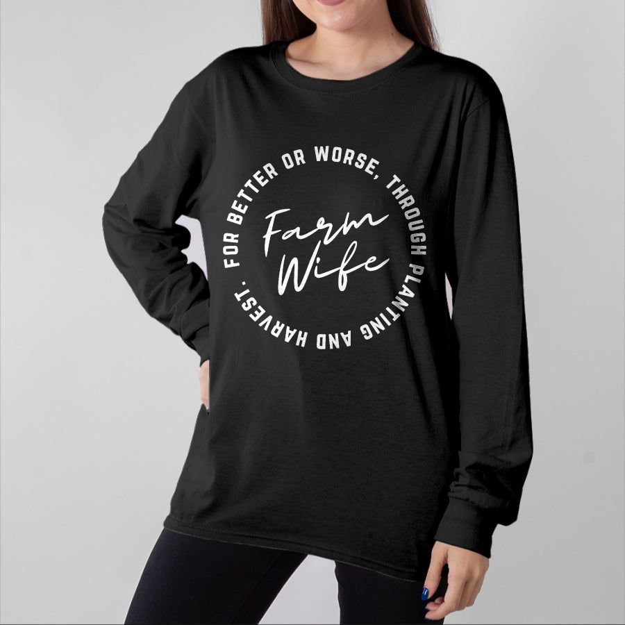 Best Farmer Life Shirt, Funny Farmer UnisexT-Shirt/Hoodie/Sweatshirt HLT00 - Farm Wife Shirt T-Shirt