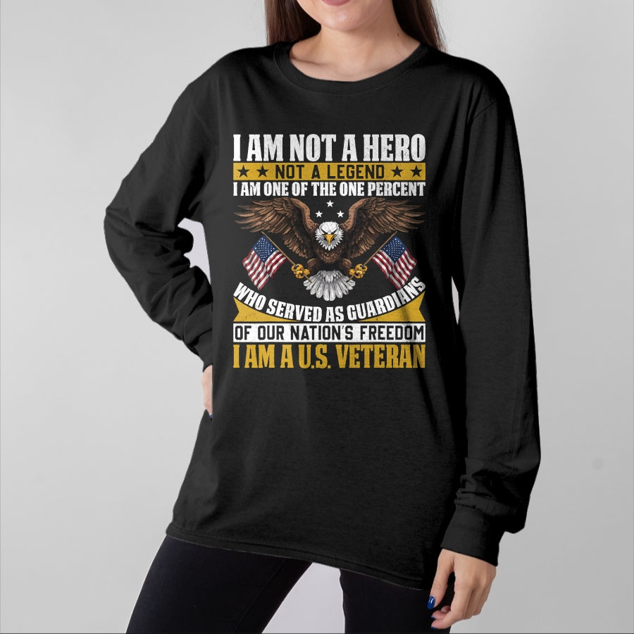 Proud Veteran Shirt, Funny Veteran UnisexT-Shirt/Hoodie/Sweatshirt HLT00 - Veteran USA Veterans Day US Army America Veteran T-Shirt