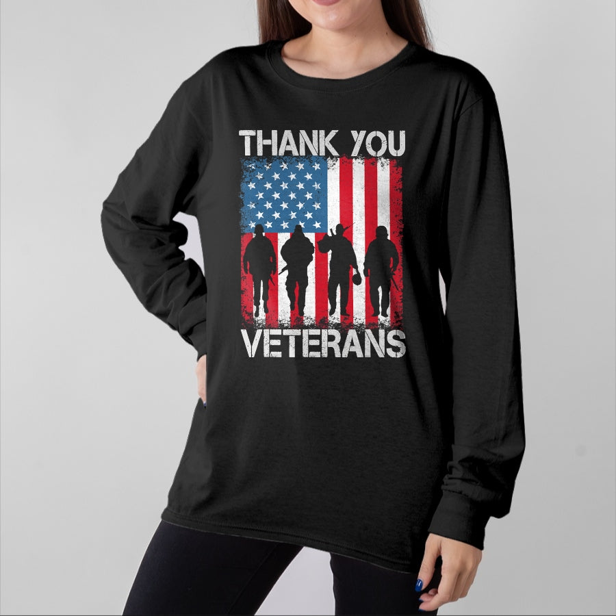 Proud Veteran Shirt, Funny Veteran UnisexT-Shirt/Hoodie/Sweatshirt HLT00 - Veterans Day Shirt Gifts Thank You Veterans Tshirt Proud Tee T-Shirt