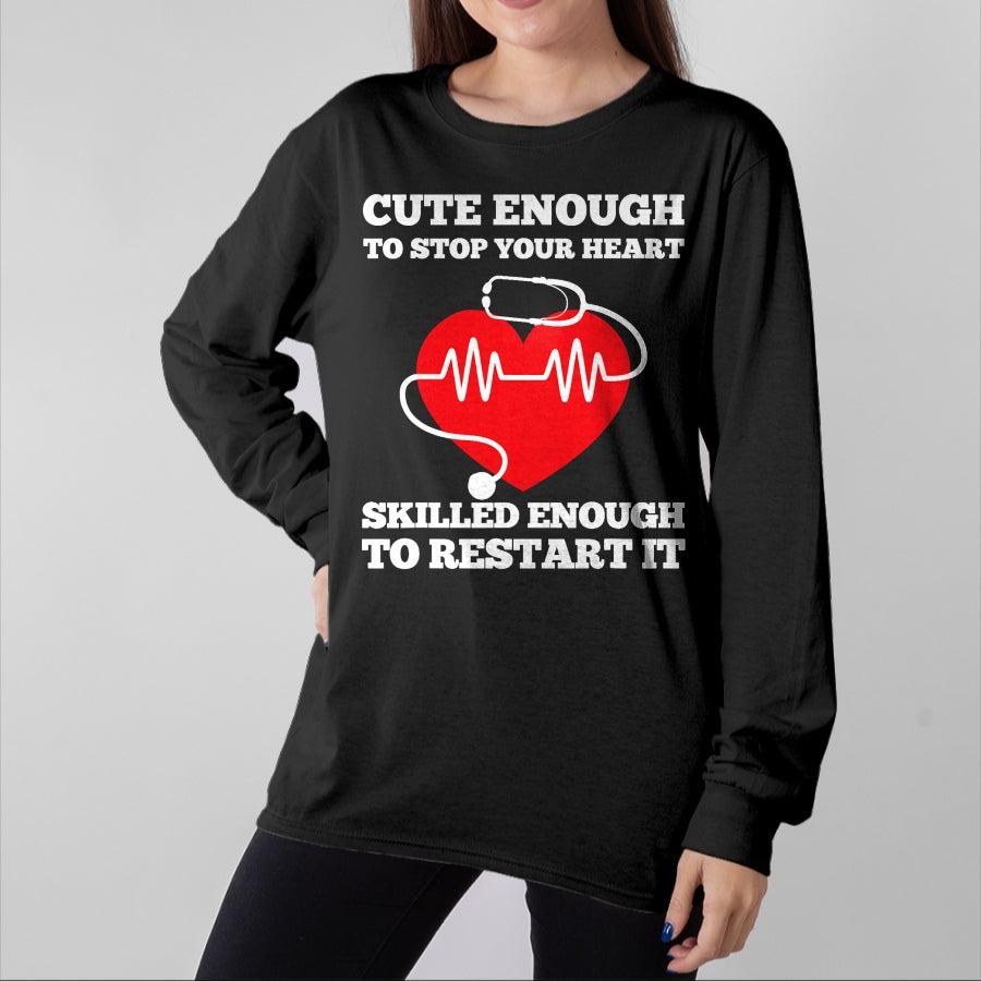 Funny Nurse Shirt, Nurse Unisex T-Shirt/Hoodie/Sweatshirt HLT00 - Nurse Shirt- Nurse Gift - Funny Nurse T-Shirt T-Shirt (1)