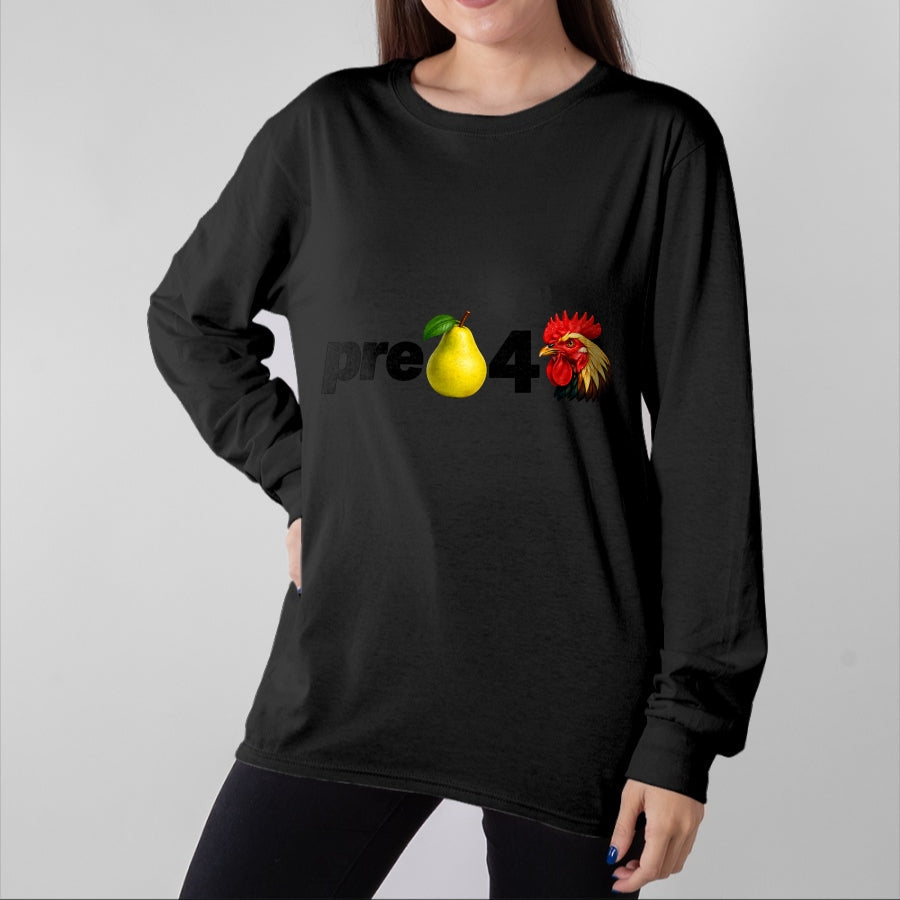 Best Farmer Life Shirt, Funny Farmer UnisexT-Shirt/Hoodie/Sweatshirt HLT00 - Pear Chicken Funny Food Pun Farm Animal Humor T-Shirt