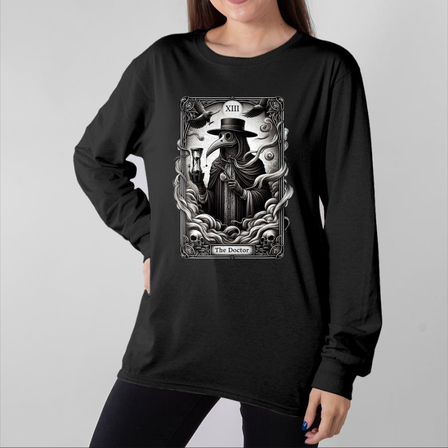 Best Doctor Shirt, Funny Doctor UnisexT-Shirt/Hoodie/Sweatshirt HLT00 - Steampunk Plague Doctor Gothic Style Plague Doctor T-Shirt