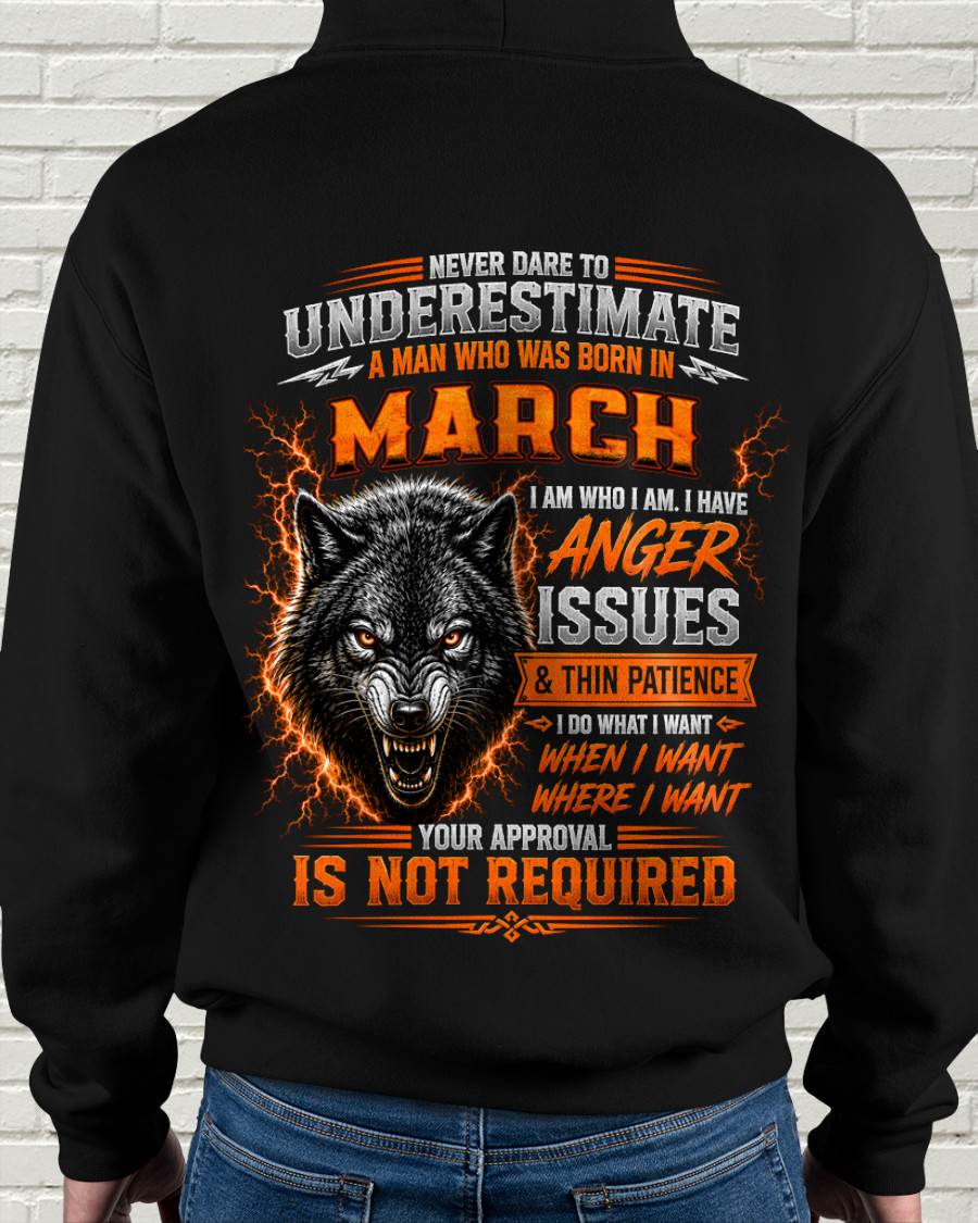 MARCH MAN I DO WHAT I WANT SHIRT - FOR MAN - TLEE03 (SKU2608-244-03)