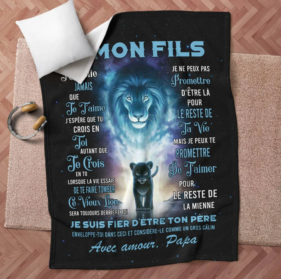 Cadeau Spécial Pour Ton Fils Couverture - De Papa