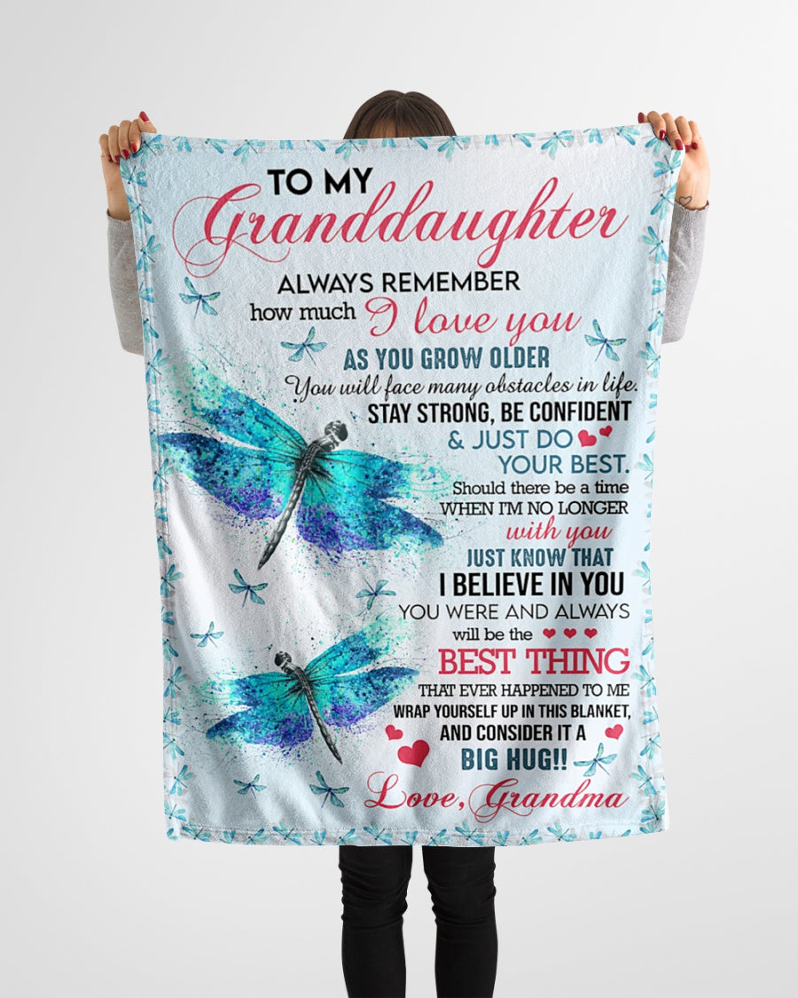 Special Gift For Your Granddaughter Blanket - From Grandma