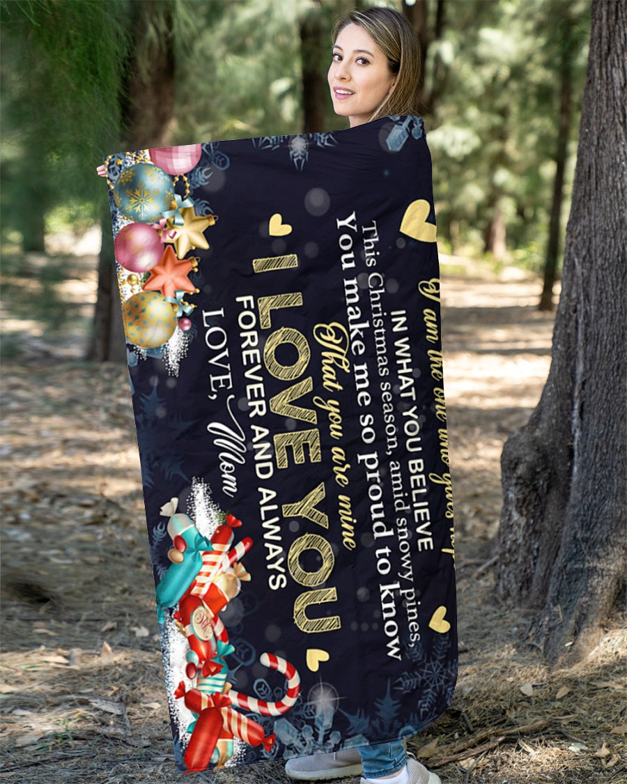 Special gift for your daughter Blanket - from mom