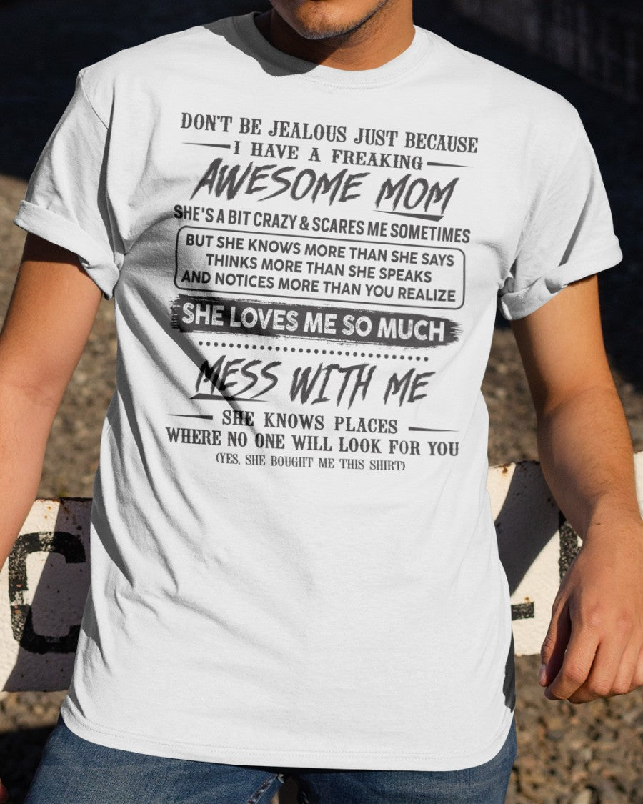 Awesome Mom - Perfect Gift For Your Son From Mom - TLEE00 (SKU TRI 03.03.03)