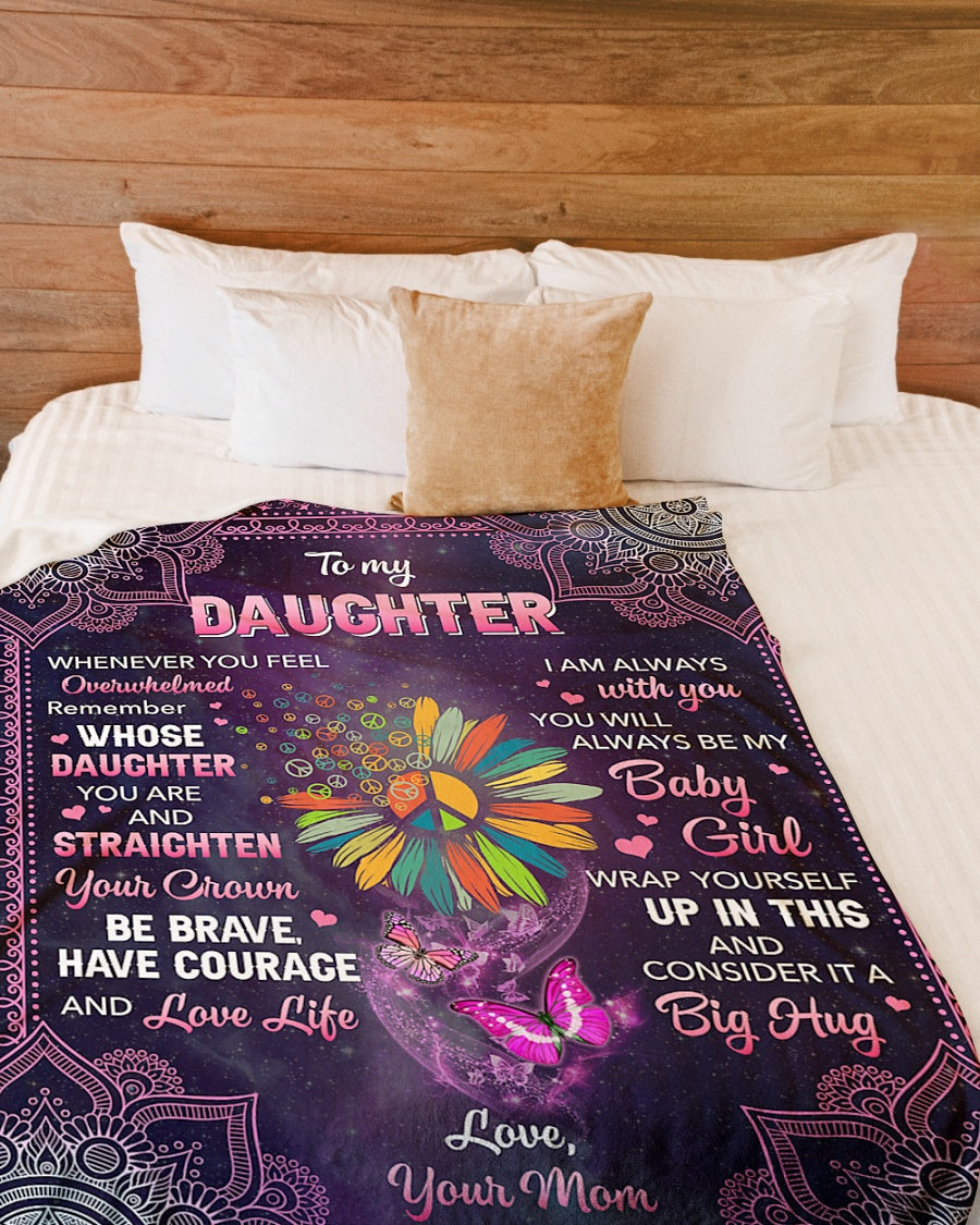 Special Gift For Your Daughter Blanket - From Mom