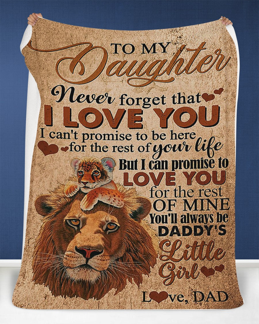 Special Gift For Your Daughter Blanket - From Dad