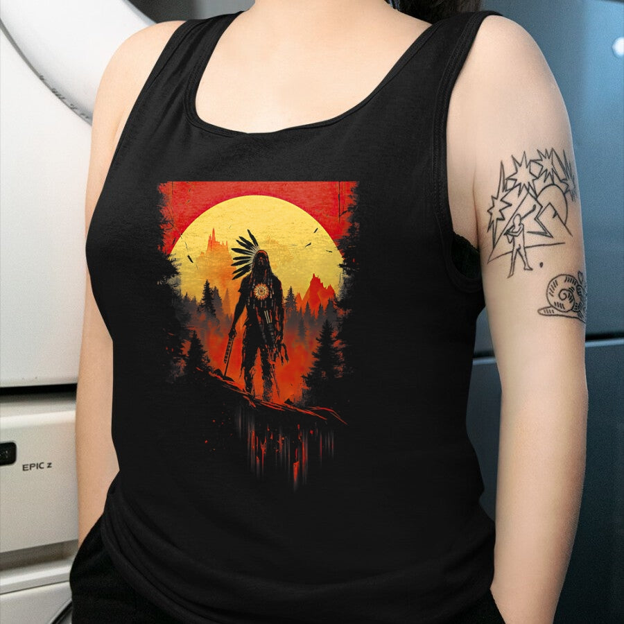 Native American T-Shirts, Vintage Native American Unisex T-Shirt/Hoodie/Sweatshirt HLT00 - Native American Heritage Chief T-Shirt (2)