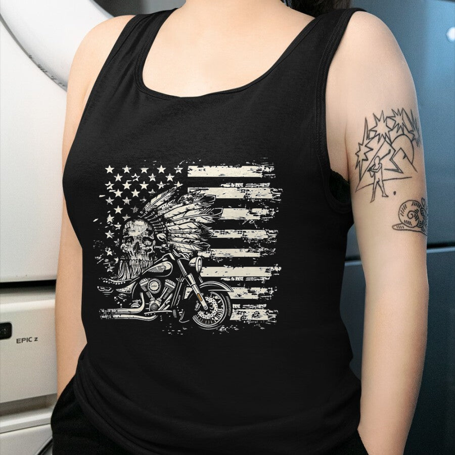 Native American T-Shirts, Vintage Native American Unisex T-Shirt/Hoodie/Sweatshirt HLT00 - Native American bikes Motorcycle Indian Bikers old classic T-Shirt
