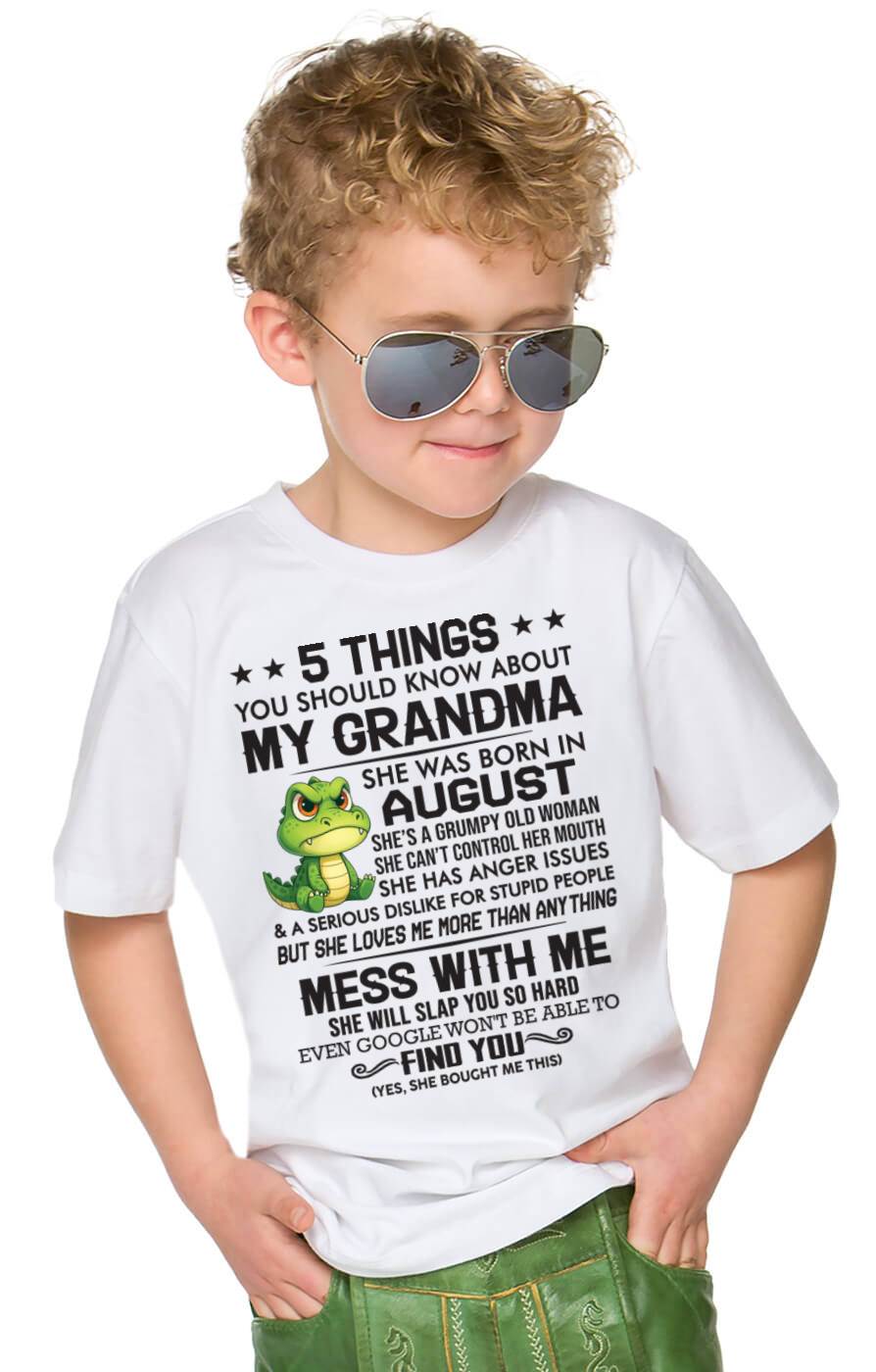 AUGUST GRANDMAS ARE DIFFERENT - FROM GRANDMA - TLEE08 (SKU10-06-08)