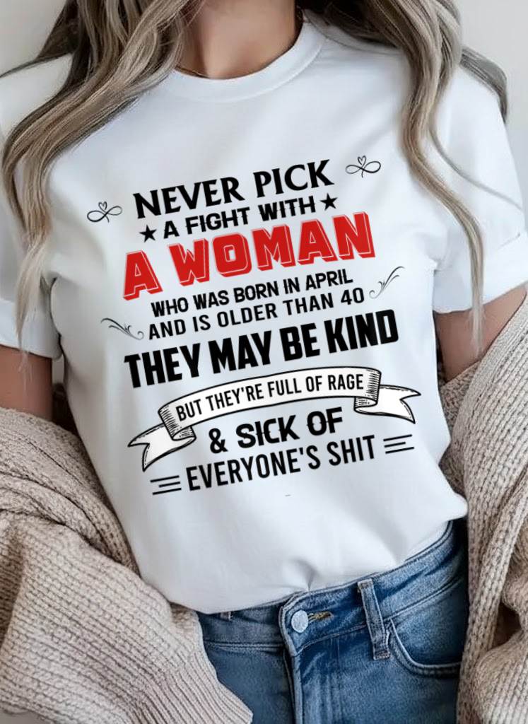 APRIL - I LOOK CALM, BUT I’M DONE EXPLAINING MYSELF - FOR WOMEN - TLEE04 (SKU26T-01304-04)