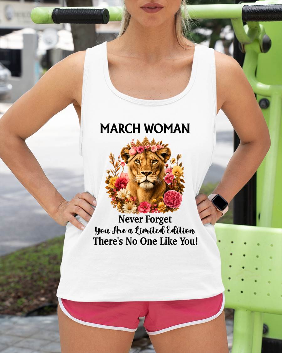 MARCH WOMAN – PROUD TO BE DIFFERENT - FOR WOMEN - TLEE03 (SKU2607-74-03)