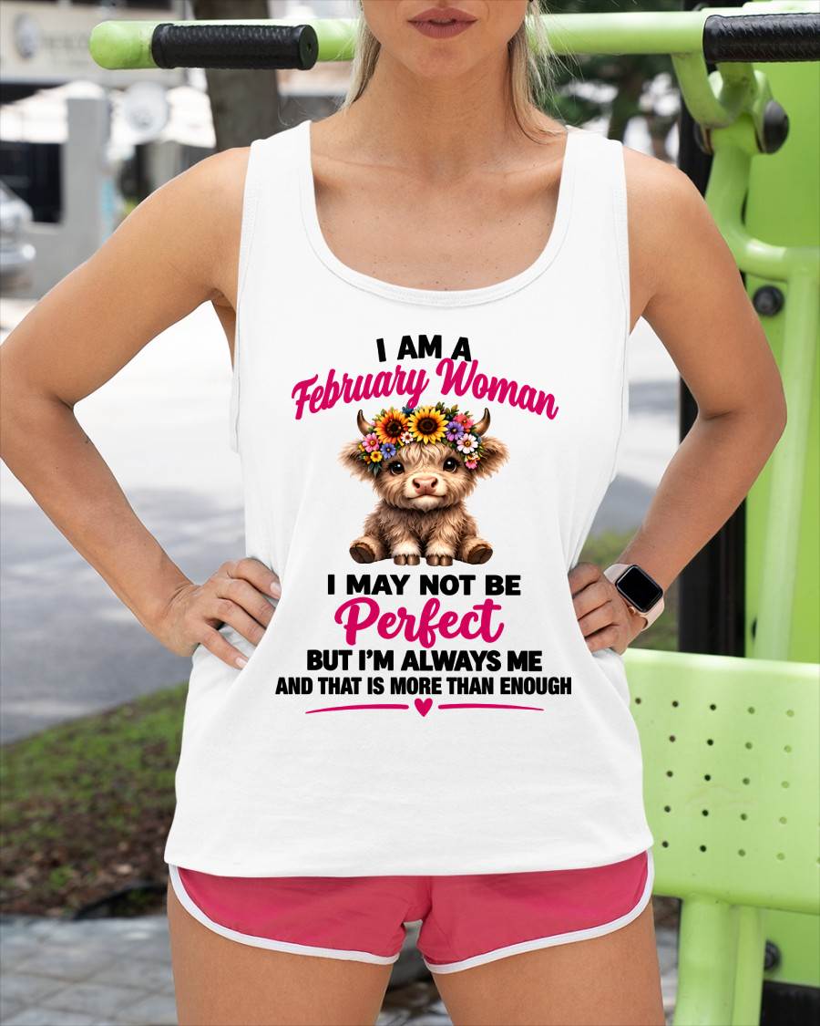 FEBRUARY WOMAN MORE THAN ENOUGH - FOR WOMEN - TLEE02 (SKU2609-84-02)