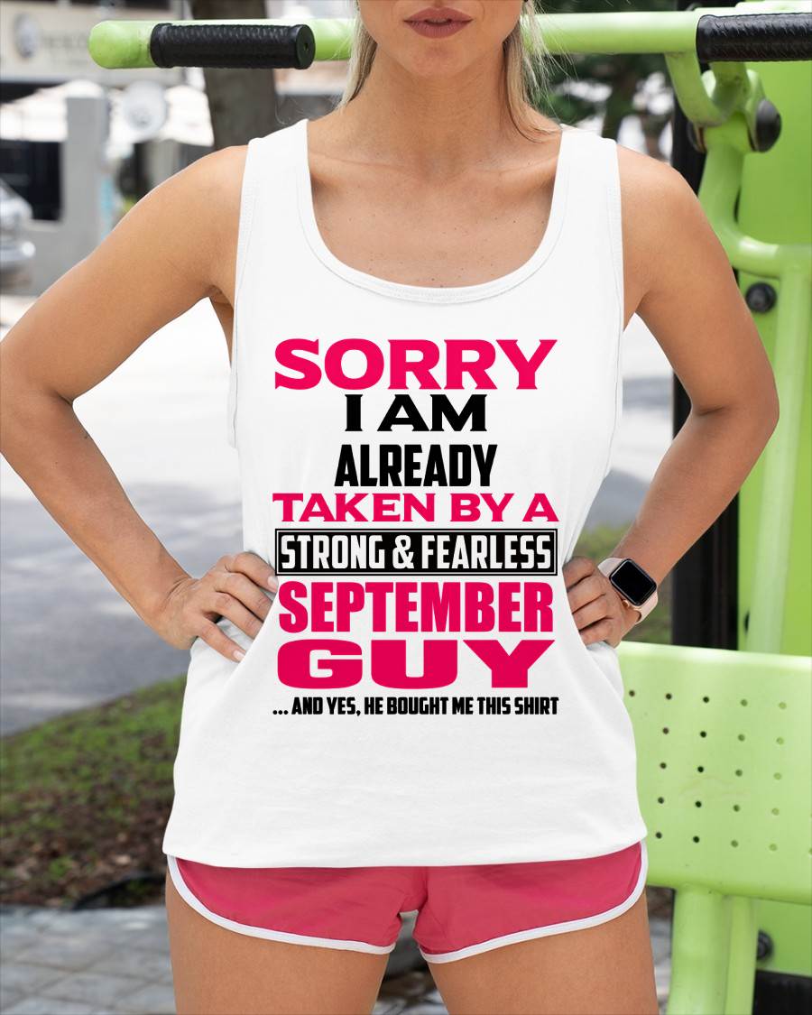 MY SEPTEMBER GUY BOUGHT ME THIS SHIRT - FROM HUSBAND - TLEE09 (SKU2605-65-09)