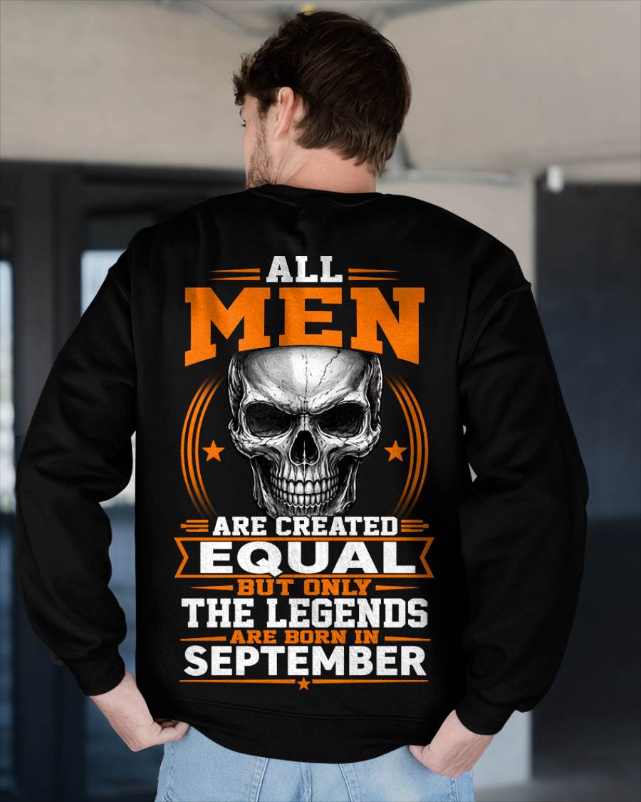 SEPTEMBER BORN – NOT JUST MEN, BUT LEGENDS - FOR MAN - TLEE09 (SKU2604-310-09)