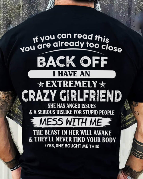 If You Can Read This You Are Already Too Close - Gift For Your Boyfriend, Husband From Wife - TLEE00 (SKU07-175-00)