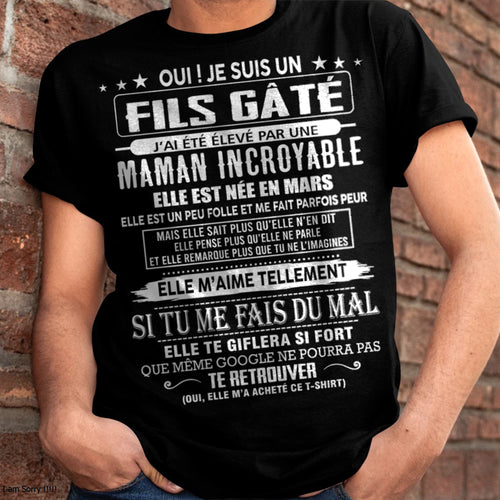 MARS - FILS GÂTÉ – CADEAU DE MAMAN - TLEE03 (SKU26T-0172-03)