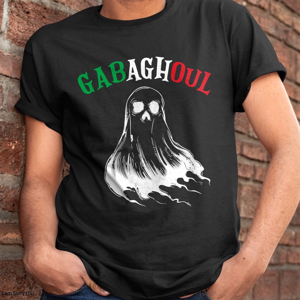 Hallowen Shirts for Family, Funny hallowen shirts, Hallowen Unisex T-Shirt/Hoodie/Sweatshirt HLT00 - Gabaghoul Funny Gabagool Italian Flag Halloween T-Shirt
