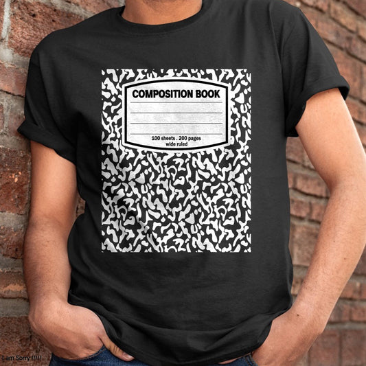 Hallowen Shirts for Family, Funny hallowen shirts, Hallowen Unisex T-Shirt/Hoodie/Sweatshirt HLT00 - Composition Book Notebook Matching group Halloween Teacher T-Shirt