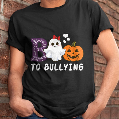 Hallowen Shirts for Family, Funny hallowen shirts, Hallowen Unisex T-Shirt/Hoodie/Sweatshirt HLT00 - Unity Day Orange Girls Funny Halloween Boo To Bullying T-Shirt