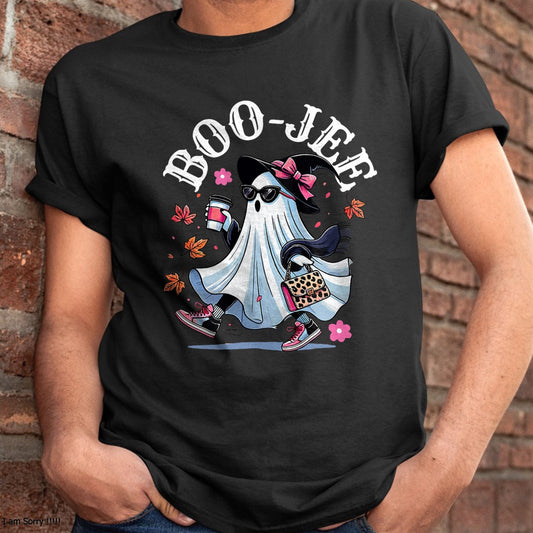 Hallowen Shirts for Family, Funny hallowen shirts, Hallowen Unisex T-Shirt/Hoodie/Sweatshirt HLT00 - Boujee Boo-Jee Costume Ghost Spooky Season Cute Halloween T-Shirt
