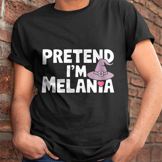 Hallowen Shirts for Family, Funny hallowen shirts, Hallowen Unisex T-Shirt/Hoodie/Sweatshirt HLT00 - Pretend I'm Melania Easy Halloween Costume Trump 2024 T-Shirt