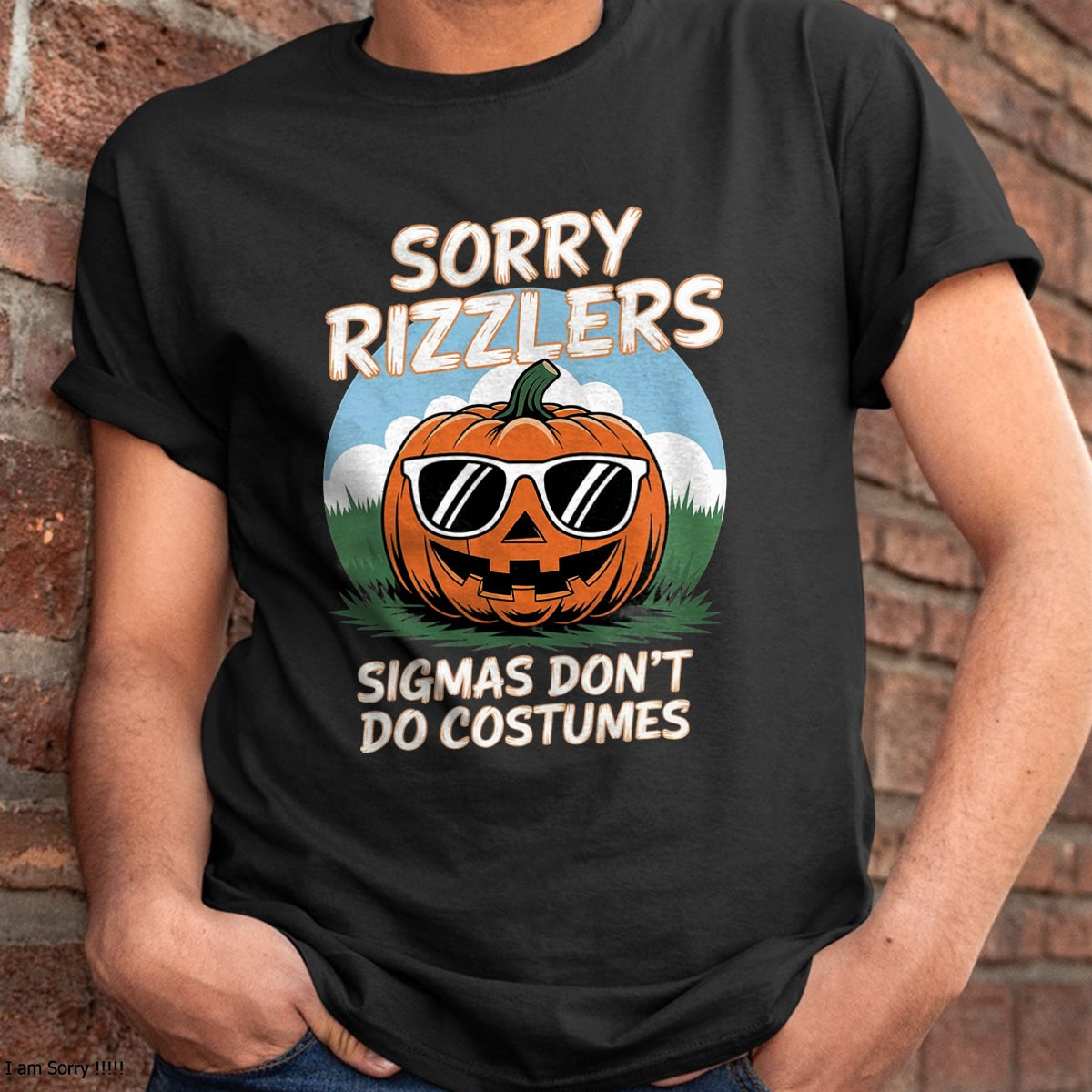 Hallowen Shirts for Family, Funny hallowen shirts, Hallowen Unisex T-Shirt/Hoodie/Sweatshirt HLT00 - Sigmas Don't Do Costumes gen alpha Funny Halloween Costumes T-Shirt