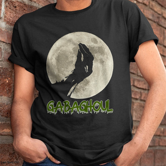 Hallowen Shirts for Family, Funny hallowen shirts, Hallowen Unisex T-Shirt/Hoodie/Sweatshirt HLT00 - Vintage Gabaghoul Funny Hand Moon Halloween T-Shirt