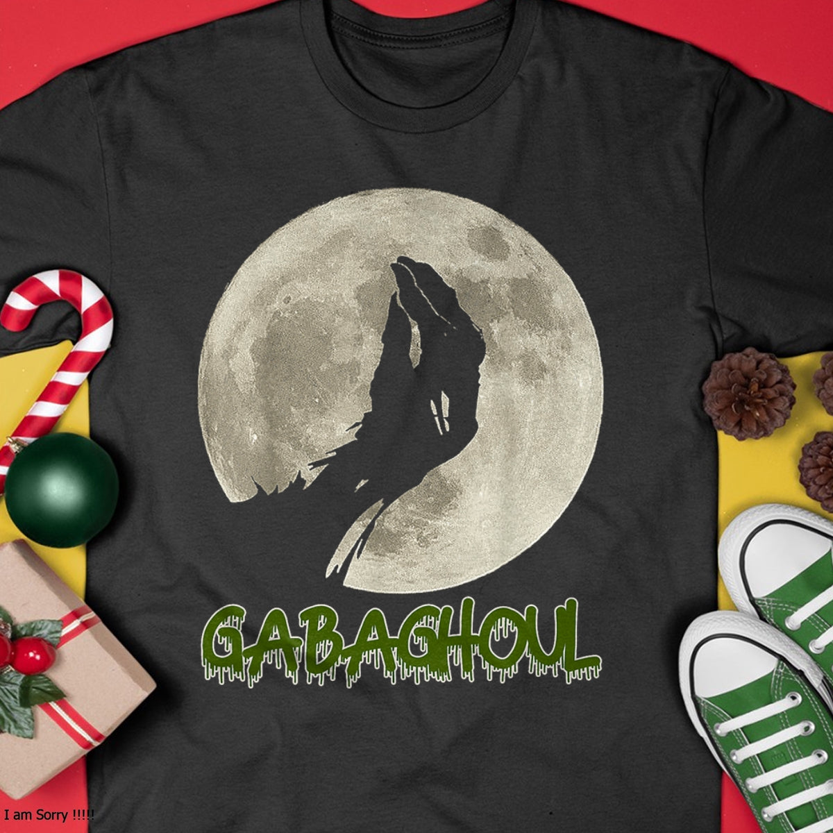 Hallowen Shirts for Family, Funny hallowen shirts, Hallowen Unisex T-Shirt/Hoodie/Sweatshirt HLT00 - Vintage Gabaghoul Funny Hand Moon Halloween T-Shirt