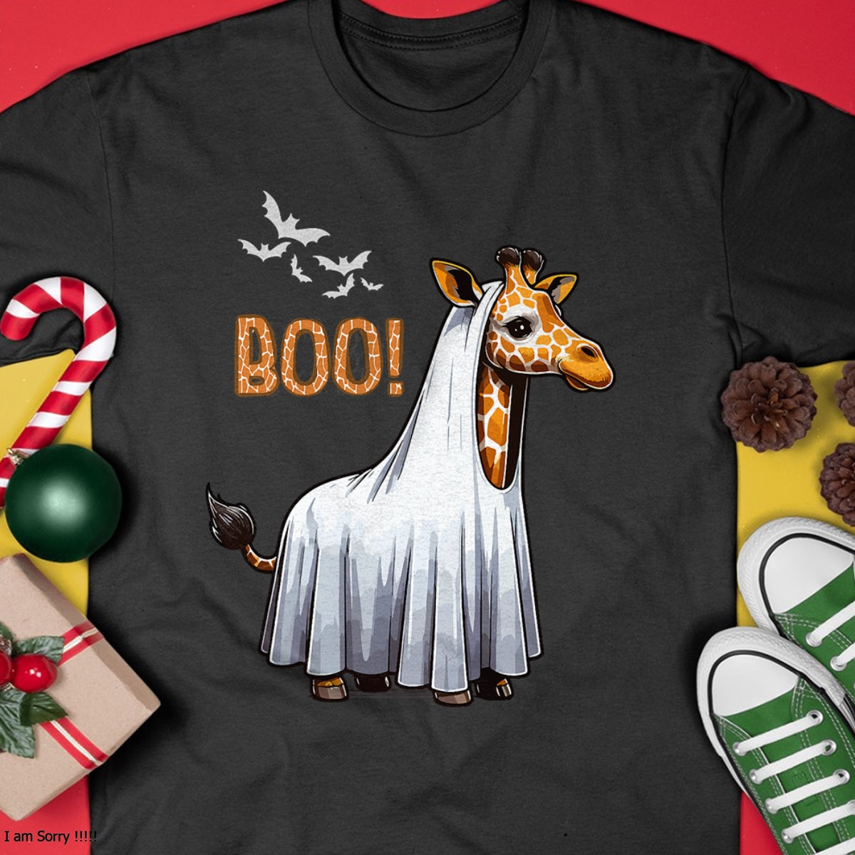 Hallowen Shirts for Family, Funny hallowen shirts, Hallowen Unisex T-Shirt/Hoodie/Sweatshirt HLT00 - Cute Giraffe Boo Halloween Costume Zoo Lover T-Shirt