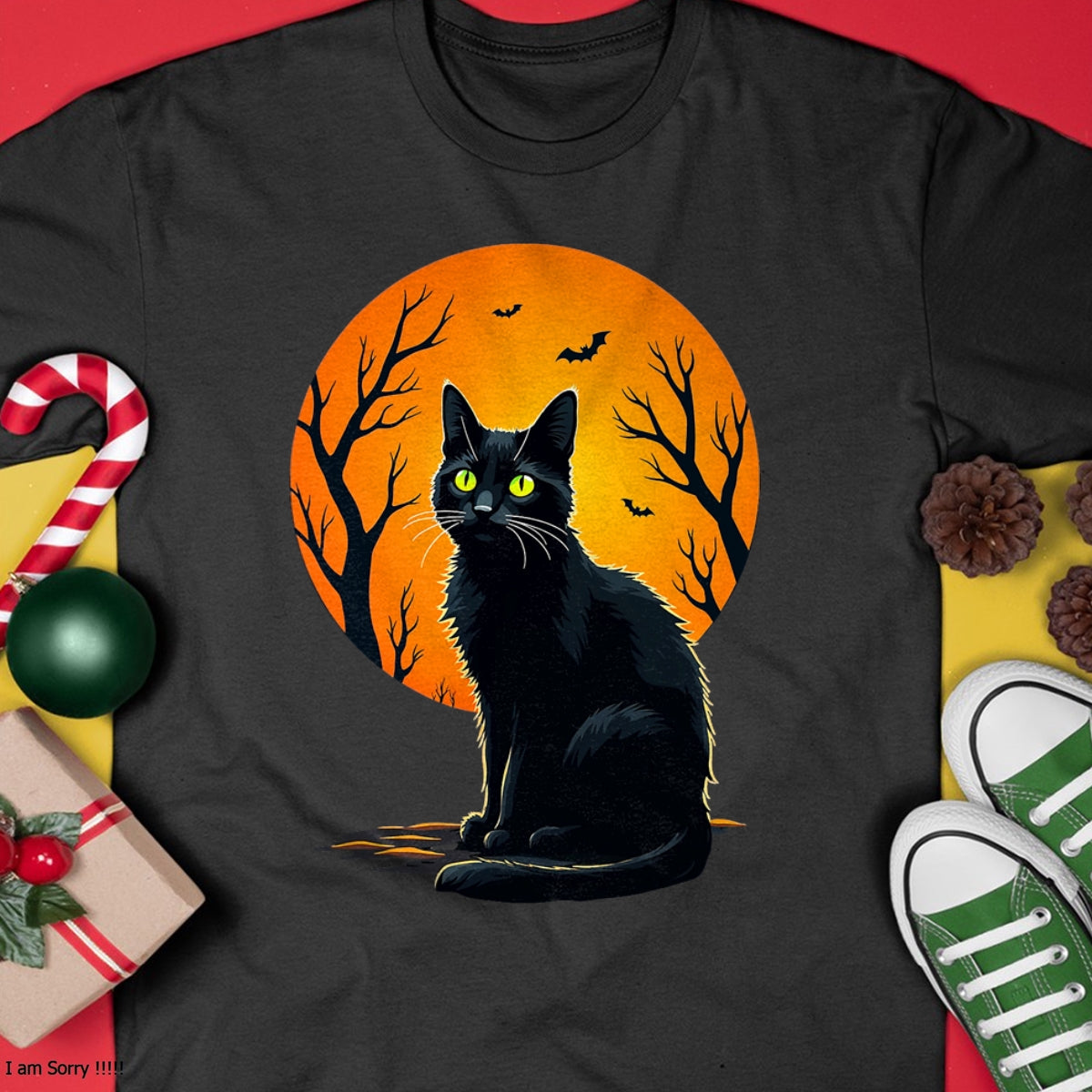 Hallowen Shirts for Family, Funny hallowen shirts, Hallowen Unisex T-Shirt/Hoodie/Sweatshirt HLT00 - Vintage Scary Halloween Cat Costume Retro Halloween Cat T-Shirt