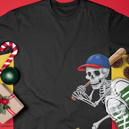 Hallowen Shirts for Family, Funny hallowen shirts, Hallowen Unisex T-Shirt/Hoodie/Sweatshirt HLT00 - Baseball Skeleton Halloween Funny Baseball Halloween Boys T-Shirt
