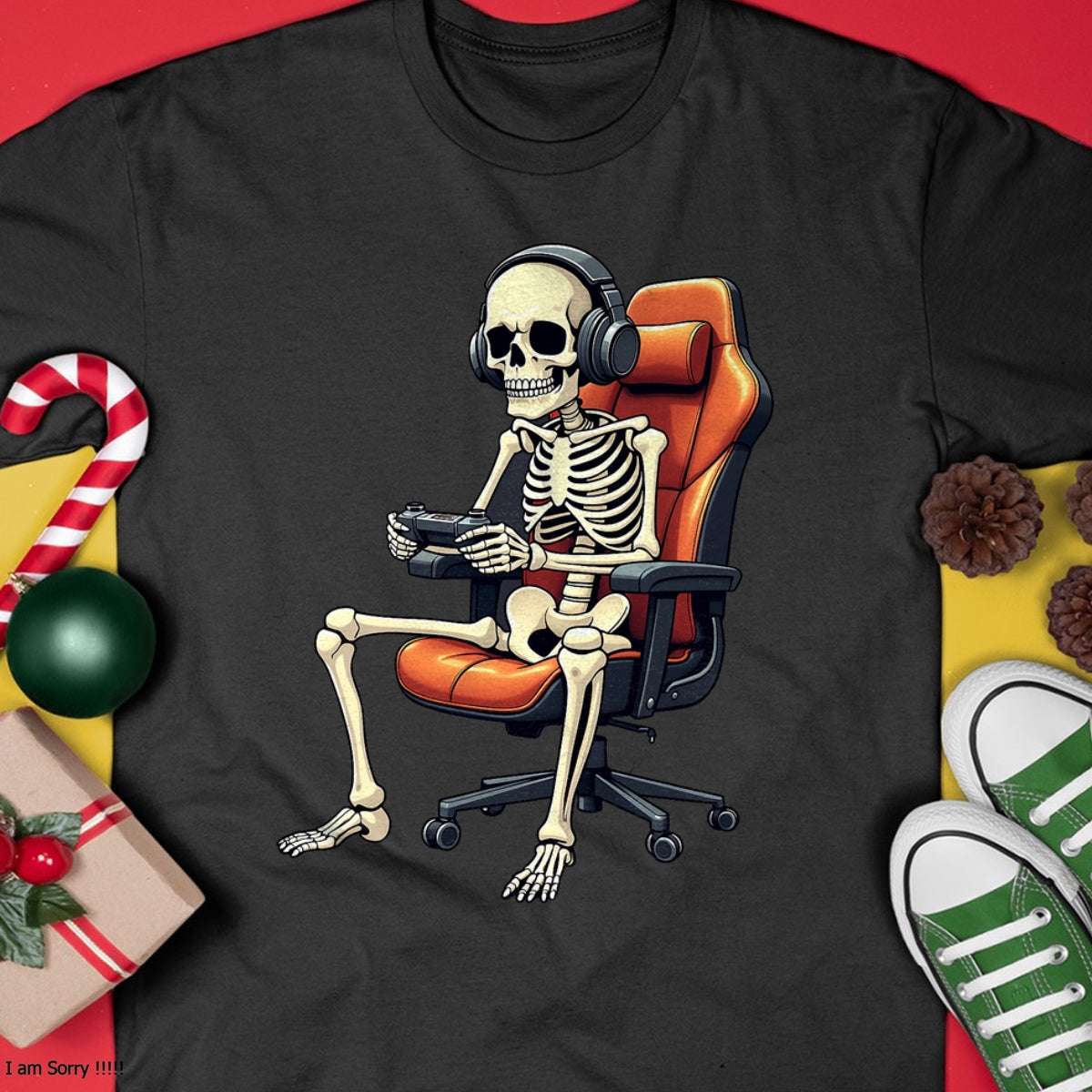 Hallowen Shirts for Family, Funny hallowen shirts, Hallowen Unisex T-Shirt/Hoodie/Sweatshirt HLT00 - Halloween Skeleton Gamer Video Gaming Boys Girls Men Women T-Shirt