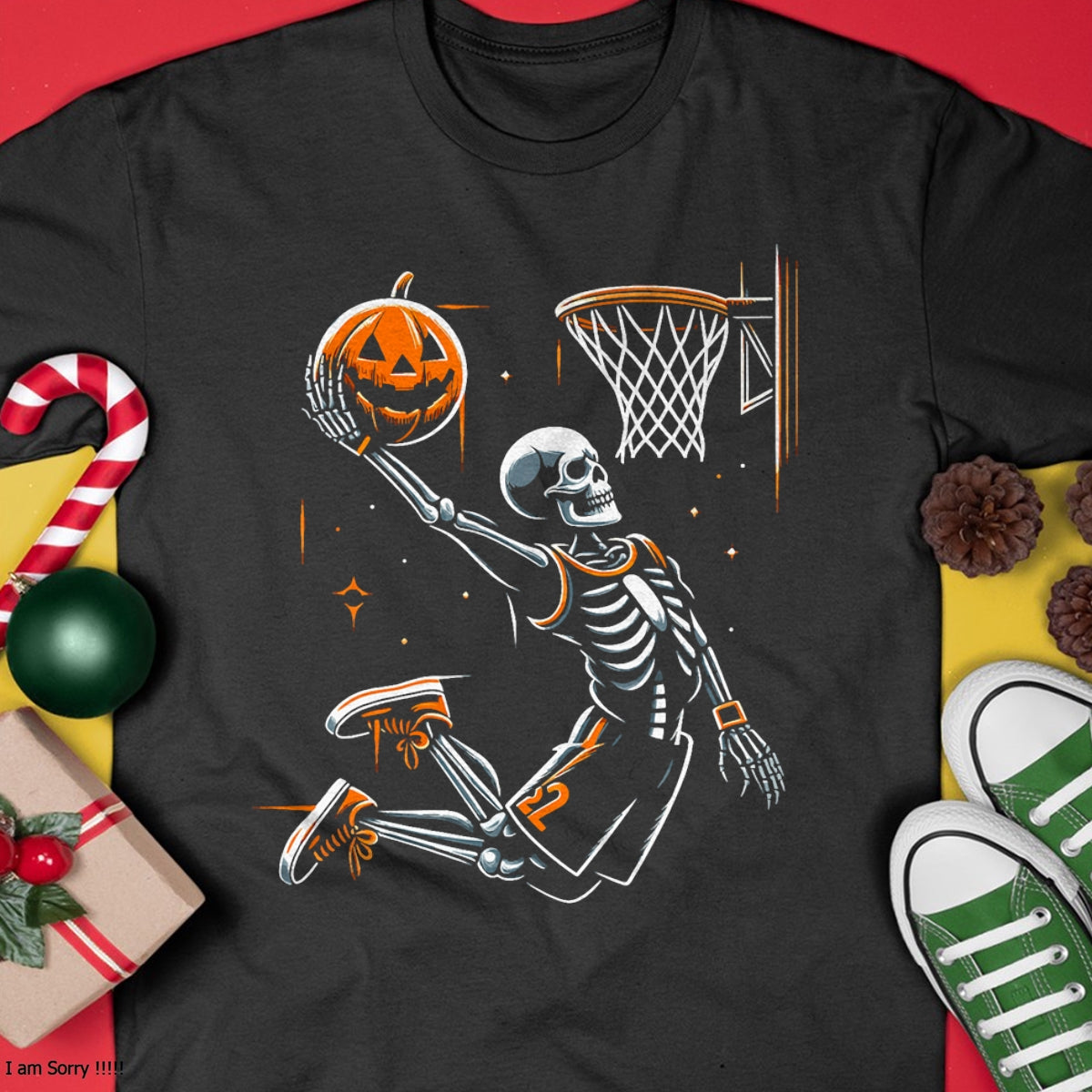 Hallowen Shirts for Family, Funny hallowen shirts, Hallowen Unisex T-Shirt/Hoodie/Sweatshirt HLT00 - Skeleton Basketball Player Men Boys Scary For Halloween T-Shirt
