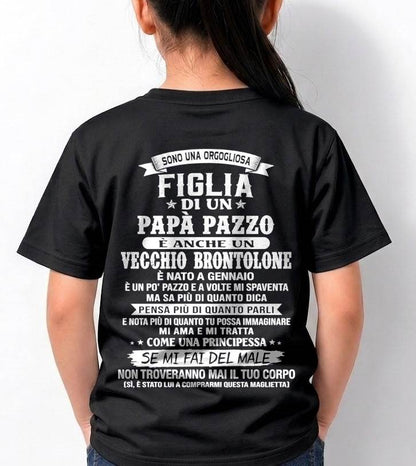 GENNAIO / FIGLIA DI UN PAPÀ PAZZO - REGALO DA PAPÀ  - TLEE01 (SKU2606-155-01)