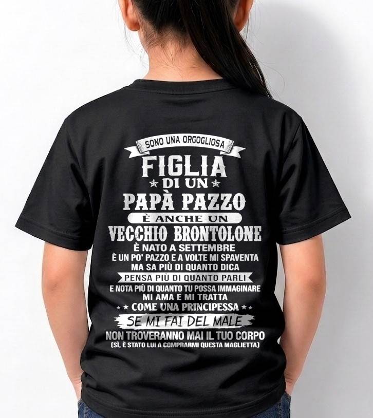 SETTEMBRE / FIGLIA DI UN PAPÀ PAZZO - REGALO DA PAPÀ  - TLEE09 (SKU2606-155-09)