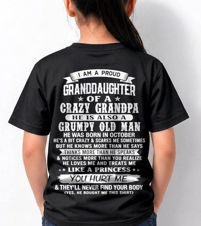 OCTOBER - MY CRAZY GRANDPA LOVES ME - FROM GRANDPA - TLEE10 (SKU2606-313-10)