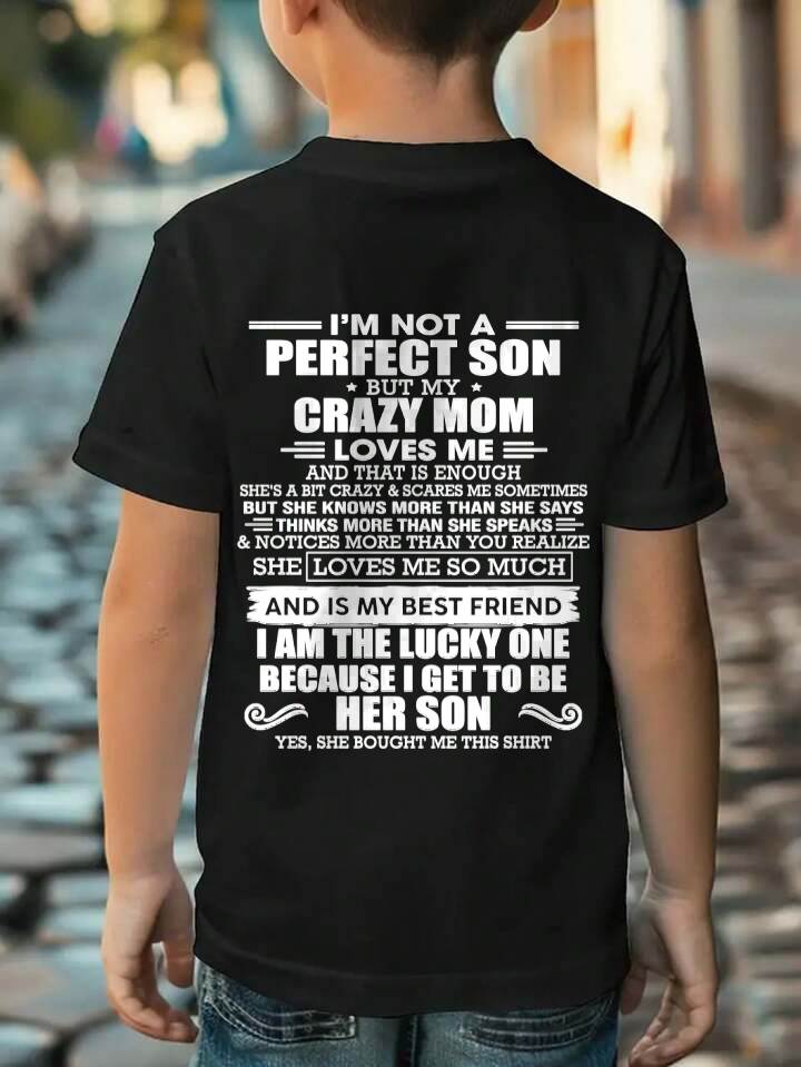 SHE MAY BE CRAZY BUT SHE LOVES ME UNCONDITIONALLY - FROM MOM - TLEE00 (SKU2604-84-00)