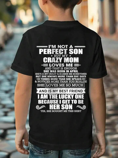 APRIL MOM - SHE MAY BE CRAZY BUT SHE LOVES ME UNCONDITIONALLY - FROM MOM - TLEE04 (SKU2604-84-04)