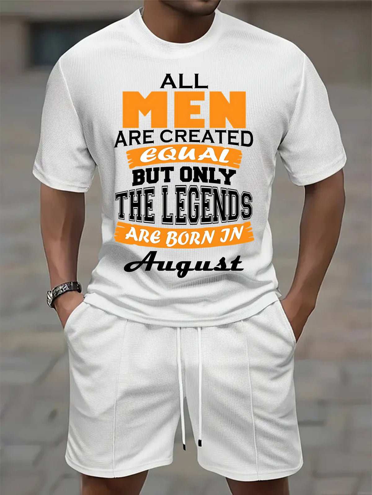 AUGUST - WAFFLE CASUAL SUIT M13 - FOR MAN - TLEE08 (SKU2607-56-08)