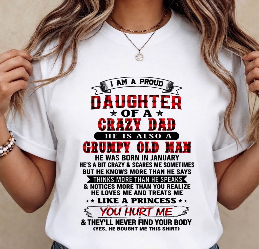 JANUARY - EVERY PRINCESS HAS A CRAZY DAD - FROM DAD - TLEE01 (SKU2608-627-01)