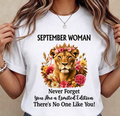 SEPTEMBER WOMAN – PROUD TO BE DIFFERENT - FOR WOMEN - TLEE09 (SKU2607-74-09)